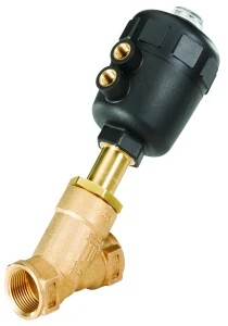 Burkert Type 2000 - 2/2 Way Piston Angle Seat Valve Normally Closed 